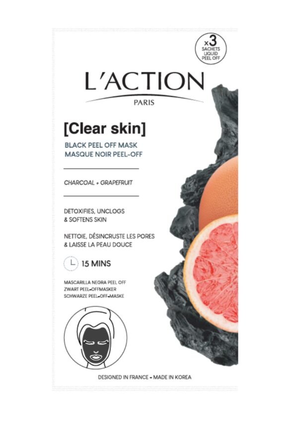 L'Action Black Peel Off Mask
